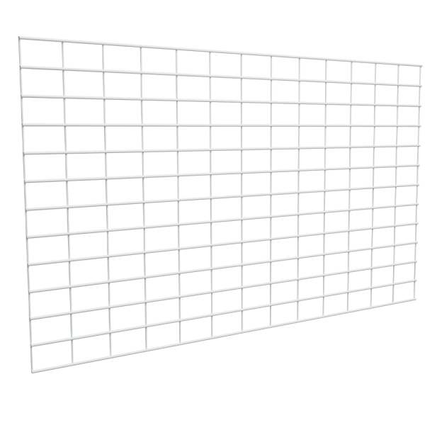 sk_Стенка сетчатая 600х1000 мм (25 серия), Глянец, RAL9016 Белый