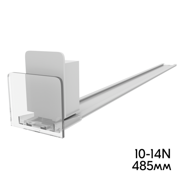 sk_Пружинный толкатель 38х50 мм FORTA NORMA-2 10-14N, с ограничителем 55х56 мм, 10-14 ньютонов, 485 мм