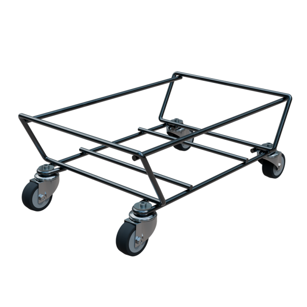 sk_Подставка на колесах, для корзинок Kowa О, цинк