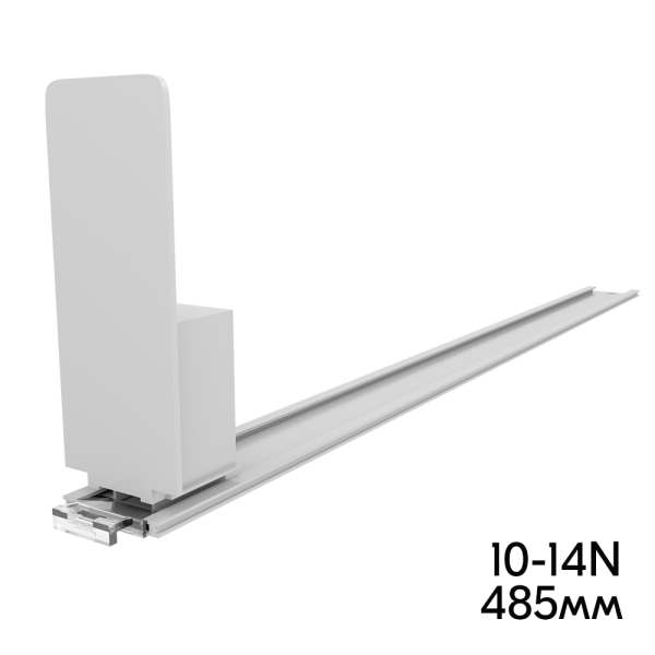 sk_Пружинный толкатель 40х100мм FORTA MAGNA-0 10-14N ,10-14 ньютонов, без ограничителя, 485мм, серый sk_Пружинный толкатель 40х100мм FORTA MAGNA-0 10-14N ,10-14 ньютонов, без ограничителя, 485мм, серый