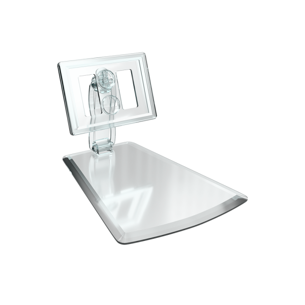 sk_Рамка ТЕХНО А8 прозрачная, прозрачный держатель TECHNO DELI-UNBO-SET40