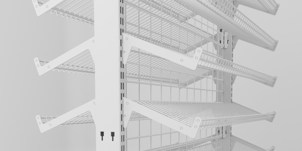 Оборудование под заказ: стеллаж прикассовый