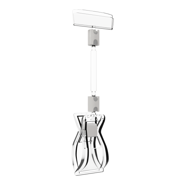 sk_Универсальный ценникодержатель на прищепке FX,  50мм, Прозрачный