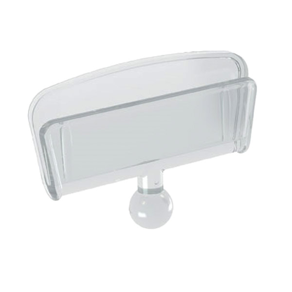 sk_Держатель CARDHOLDER-VL 38мм, Прозрачный