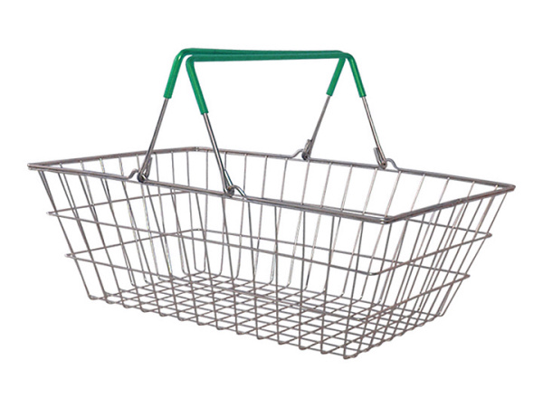 Корзина Цинк Зелёная