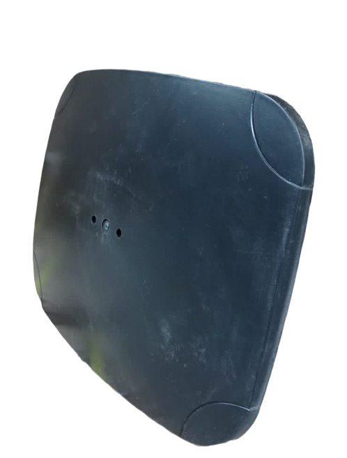 03_Основание-утяжелитель для рекламных стоек, овальная, Чёрный RAL9005 