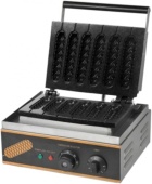 Аппарат для корн-догов HX-119 6 порций, Регулировка нагрева, Таймер, 220 В, 1,55 кВт