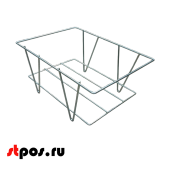 Накопитель для корзин стационарный BASKET STAND, цинк