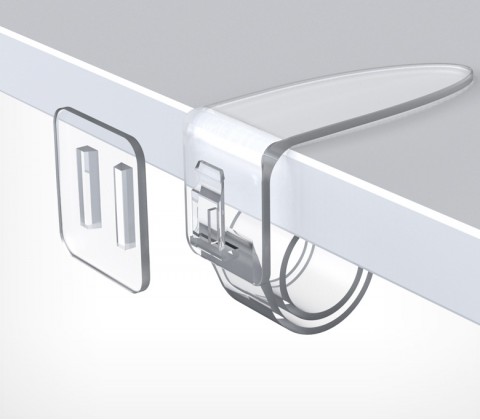 02_Держатель-улитка пластиковый COIL-H