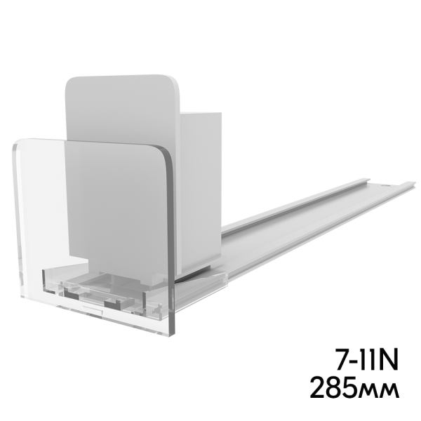 sk_Пружинный толкатель 38х50 мм FORTA NORMA-2 7-11N, с ограничителем 55х56 мм, 7-11 ньютонов, 285 мм