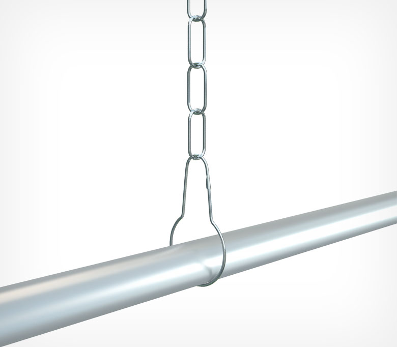 03_Цепочка металлическая для подвешивания CHAIN, намотка 30м