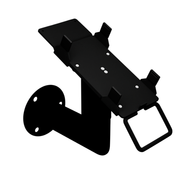 sk_Кронштейн для пин-пада (банковского терминала), универсальная, настенная, Муар, RAL9005 Черный