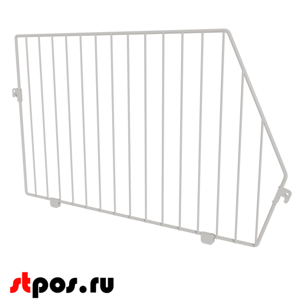 00_Разделитель для корзины сетчатой 500х300 мм БЕЛЫЙ 00_Разделитель для корзины сетчатой 500х300 мм БЕЛЫЙ
