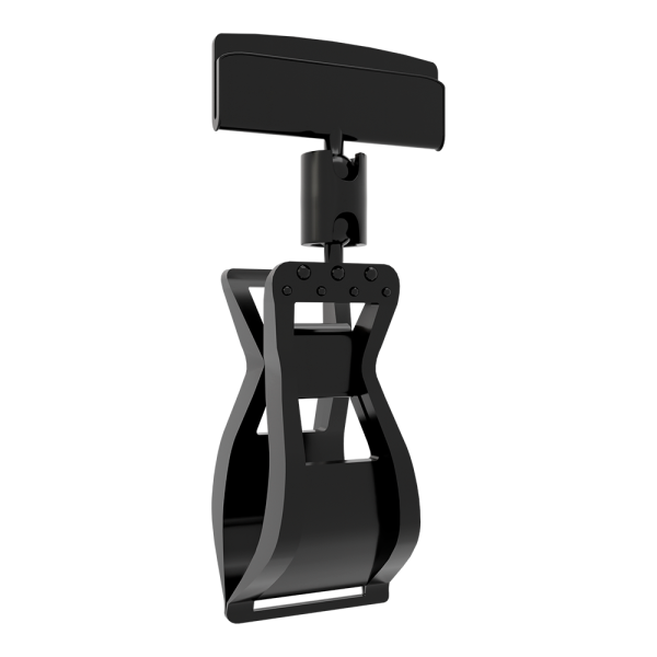 sk_Универсальный ценникодержатель на прищепке FX,   0мм, Черный