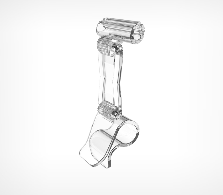 01_Комплект ДЕЛИ для крепления на край посуды DELI-UNBO-SET40, ножка 40