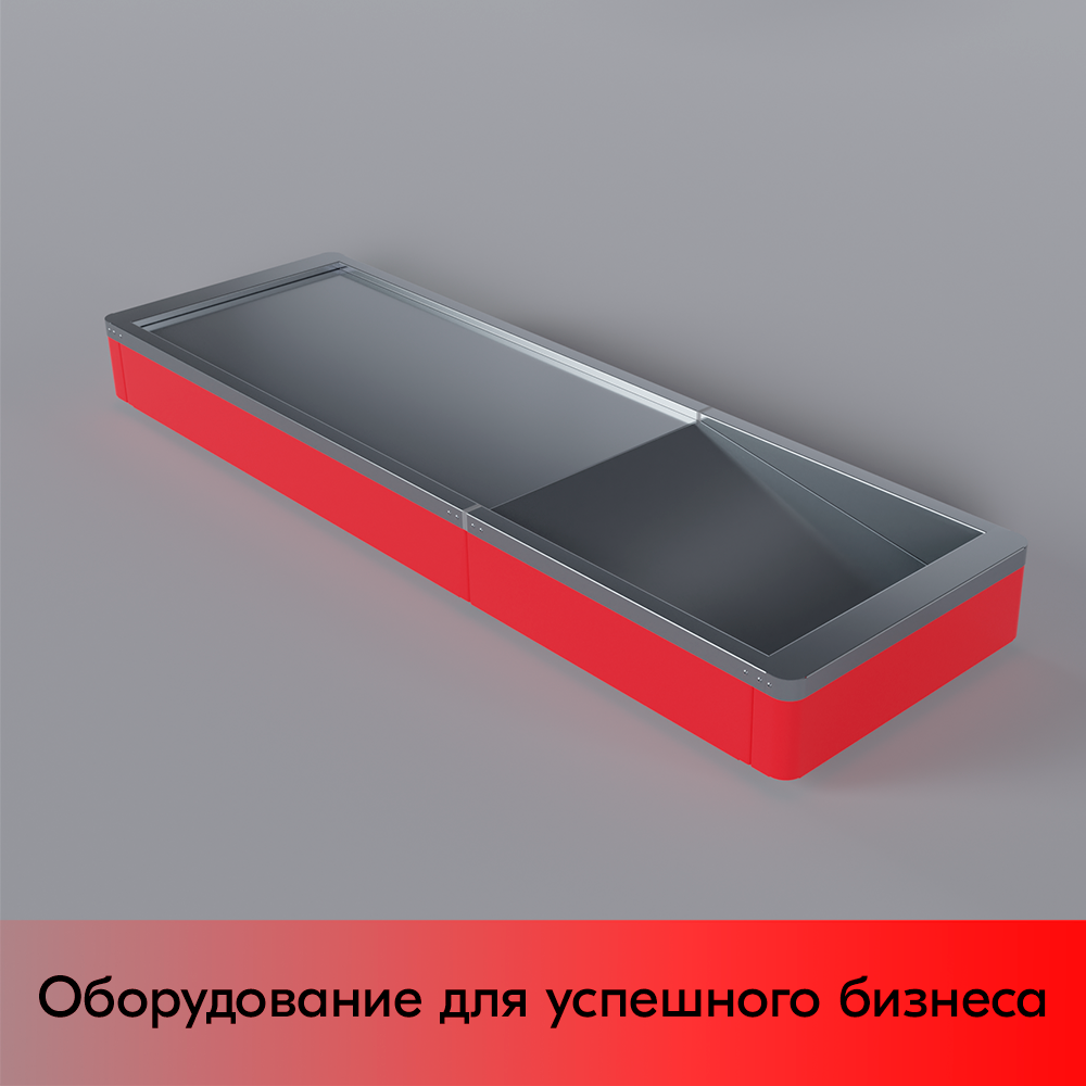 03_Рабочая поверхность для КБ ММ ECO PLUS L, узкий нак., длина 1900мм, МЕТАЛЛ, RAL3020, Красный 03_Рабочая поверхность для КБ ММ ECO PLUS L, узкий нак., длина 1900мм, МЕТАЛЛ, RAL3020, Красный