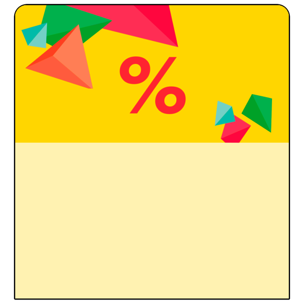 sk_Шелфстоппер stpos CRYSTAL из ПЭТ 0,3мм в ценникодержатель, 70х75 мм 