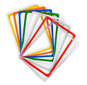 02_Пластиковая рамка с закругленными углами формата А3 (297х420мм), PF-А3