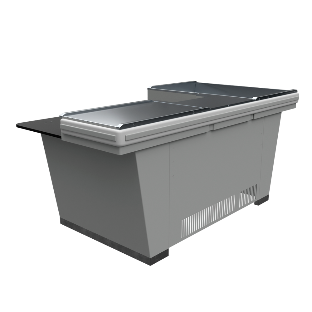 sk_2_Кассовый бокс Stream-XL-200 v3.0 (шлиф.нерж., вырезы ДЯ FT, широкий накопит),RAL9022,Серый,Правый