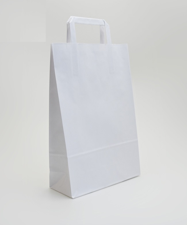 02_Крафт пакет 220х330x80 мм, Белый, Набор 10 шт.