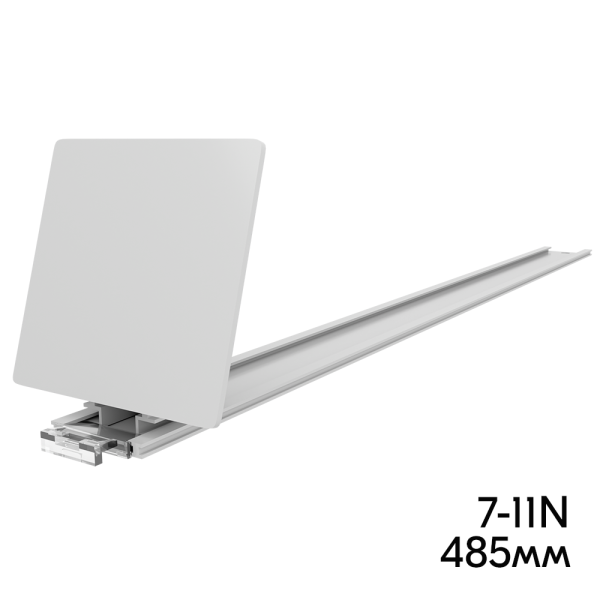 sk_Пружинный толкатель наклонный 75х74мм FORTA QUADRA-0 7-11N, 7-11 ньютонов, без ограничителя, 485мм