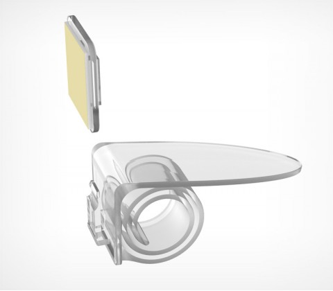 01_Держатель-улитка пластиковый COIL-H