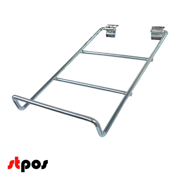 00_Держатель для ноутбука 310х200мм, d8 на штангу 30х15, цинк-хром