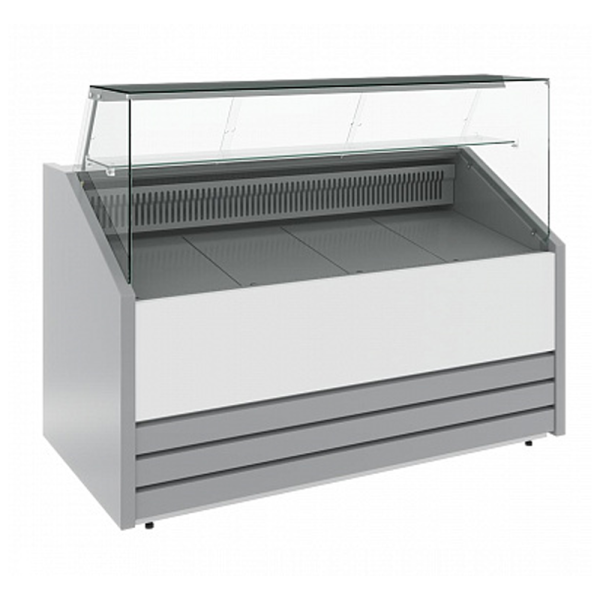 stpos_Холодильная витрина Carboma GC75 SM 1,2-1, 1180х770х1150 (1185)мм, Серая