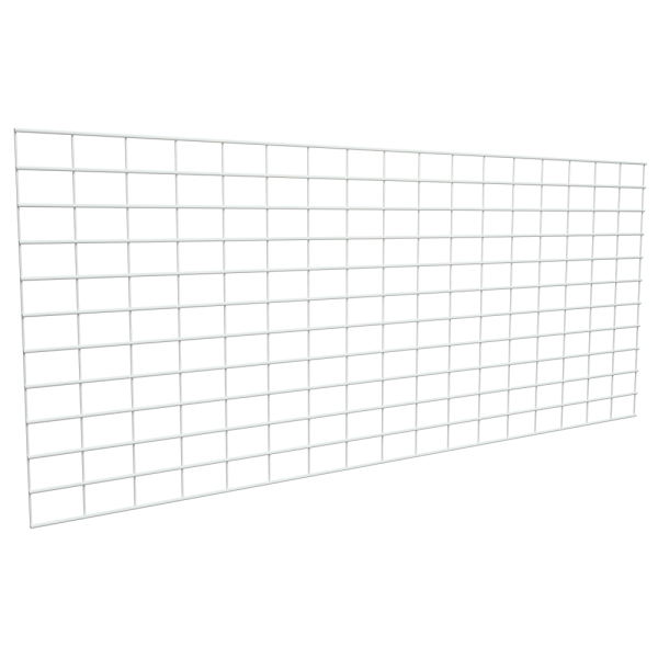 sk_Стенка сетчатая 550х1330 мм (25 серия), Глянец, RAL9016 Белый