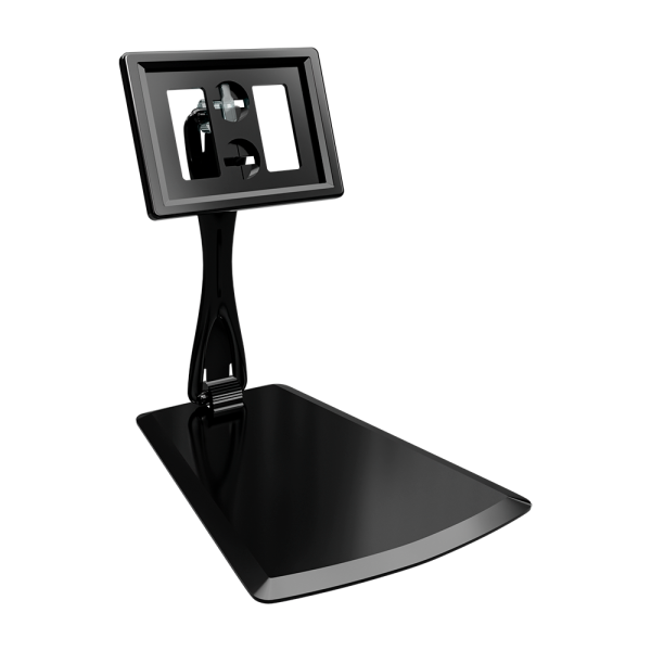 sk_Рамка ТЕХНО А8 черная, черный держатель TECHNO DELI-UNBO-SET90