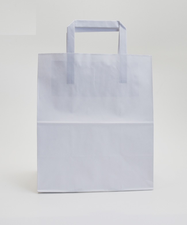 03_Крафт пакет 240х280x140 мм, Белый, Набор 10 шт.