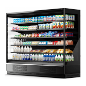 Холодильная витрина Dazzl Vega 080 H210 Plug-In 250, 2570х800х2100 мм, 0...+7 °С