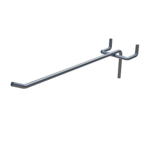 sk_Крючок для перфорации одинарный 200мм, цинк хроматированный, d5мм, шаг 50