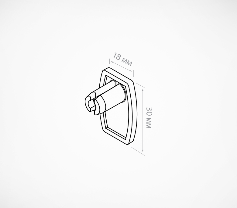 04_Пластиковая заглушка для профиля UNILINE UNI-CAP