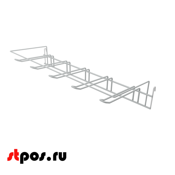 00_Гребенка язычковая 5 крючков с ценникодержателем