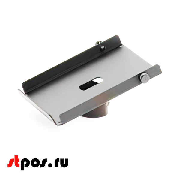 00_Держатель для принтера чеков, под размер 150х183 мм, посадочный диаметр 40 мм, RAL7035, Светло-серый 00_Держатель для принтера чеков, под размер 150х183 мм, посадочный диаметр 40 мм, RAL7035, Светло-серый