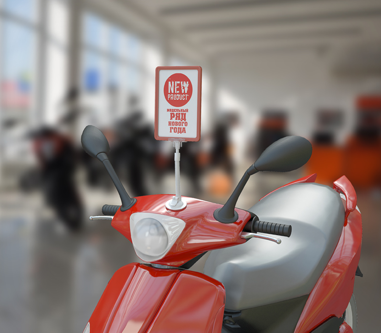 02_Держатель рамки на гибкой ножке и вакуумной присоске SC-FLEX-T