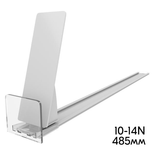 sk_Пружинный толкатель наклонный 44х132 мм FORTA GROSSA-2 10-14N, с но 55х56 мм, 10-14 ньютонов, 485мм