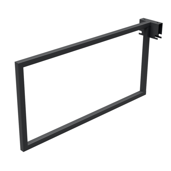 sk_Разделитель погонажных изделий на штангу 30х15 мм, 250х500 мм, Муар, RAL7021 Черно-серый, спец.цвет