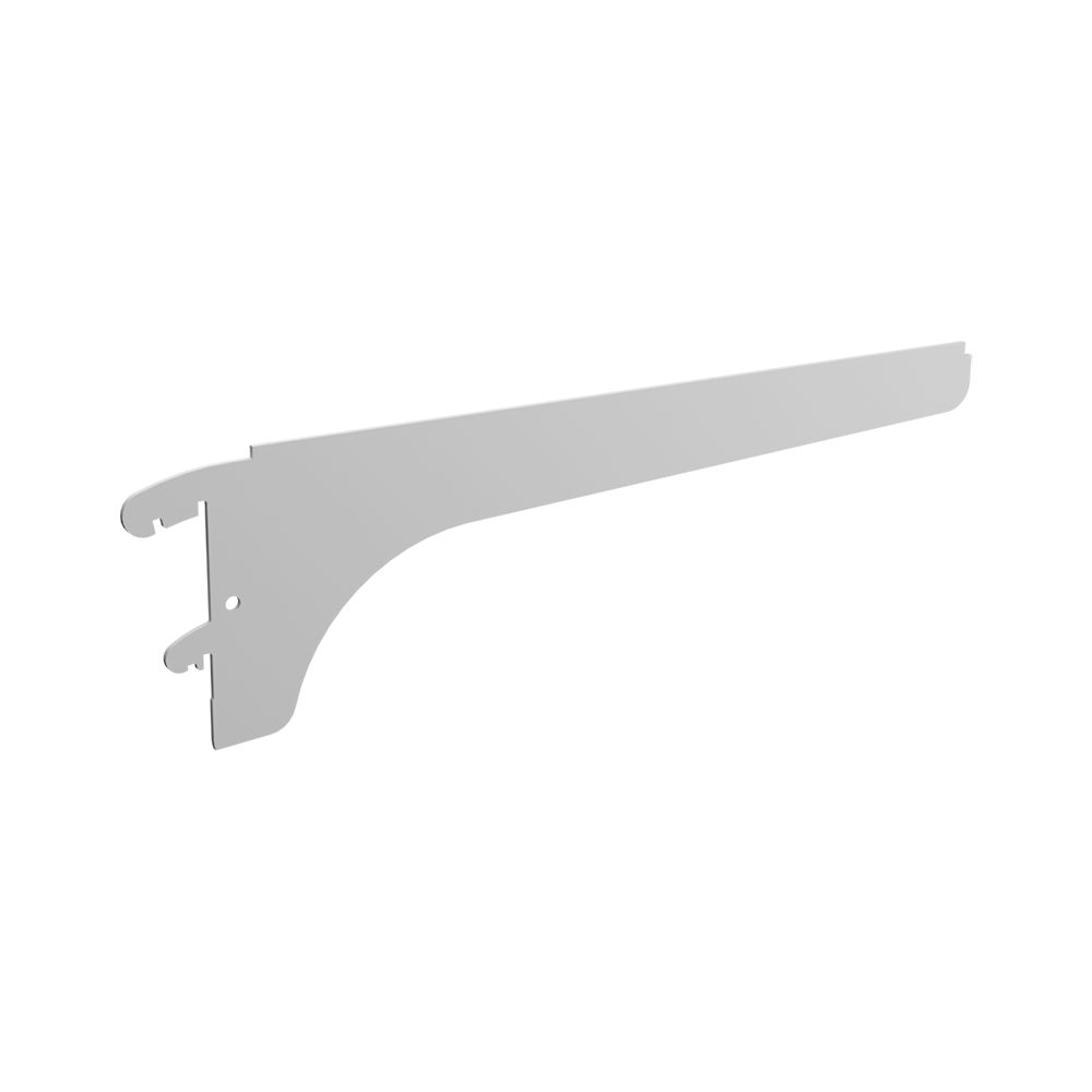 sk_Полкодержатель для полки 400 мм (унив. для 25-50 серии), Глянец, RAL9016 Белый