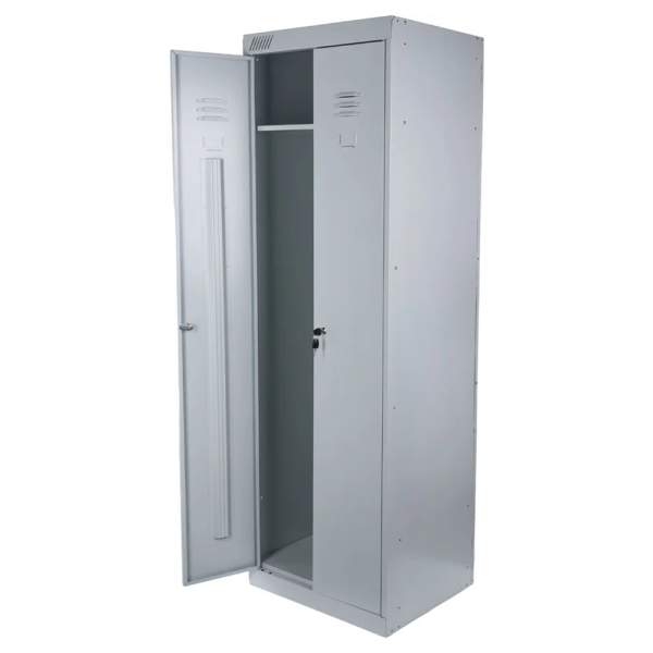 stpos_Шкаф для раздевалок металлический Gigant ШРК 22-600 (G-ШРК-22-600), 1850x600x500мм, Серый