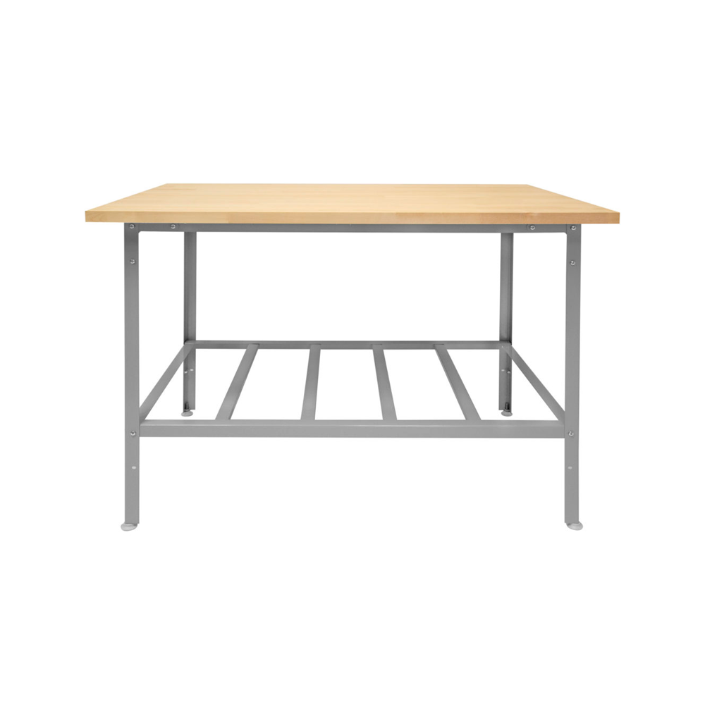 01_Стол кондитерский, полка сплошная СКРТ 12*8, Крашенная сталь