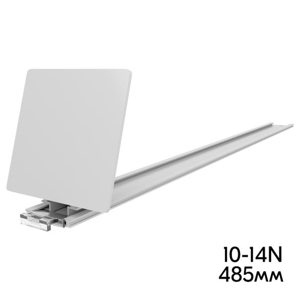 sk_Пружинный толкатель наклонный 75х74мм FORTA QUADRA-0 10-14N, 10-14 ньютонов, без ограничителя, 485мм