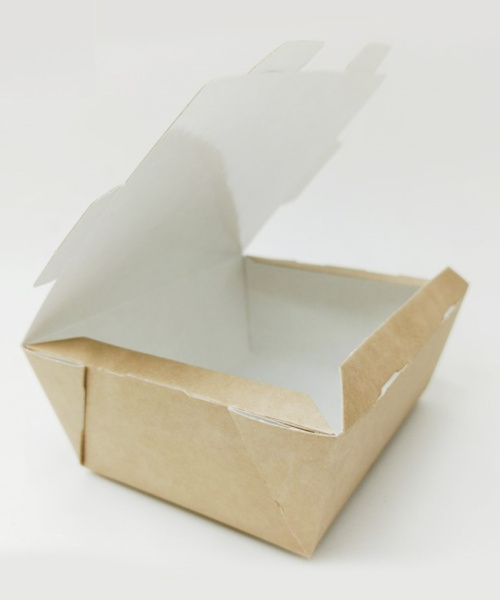 01_Контейнер с 1 крышкой 1000 мл, 190х150х50 мм, Бурый