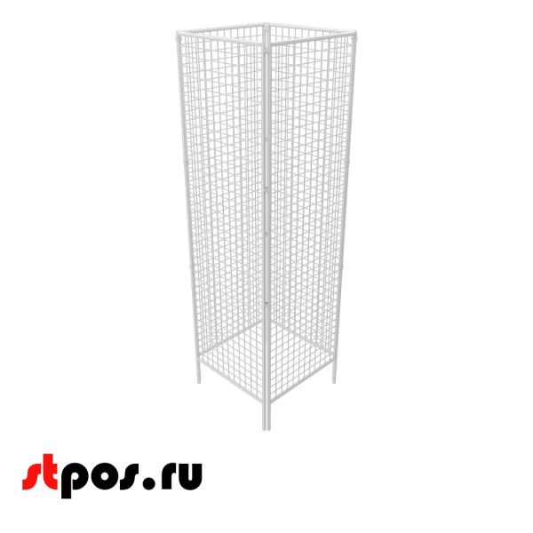 00_Стенд 4-х сторонний 2230х630 крашеный Белый