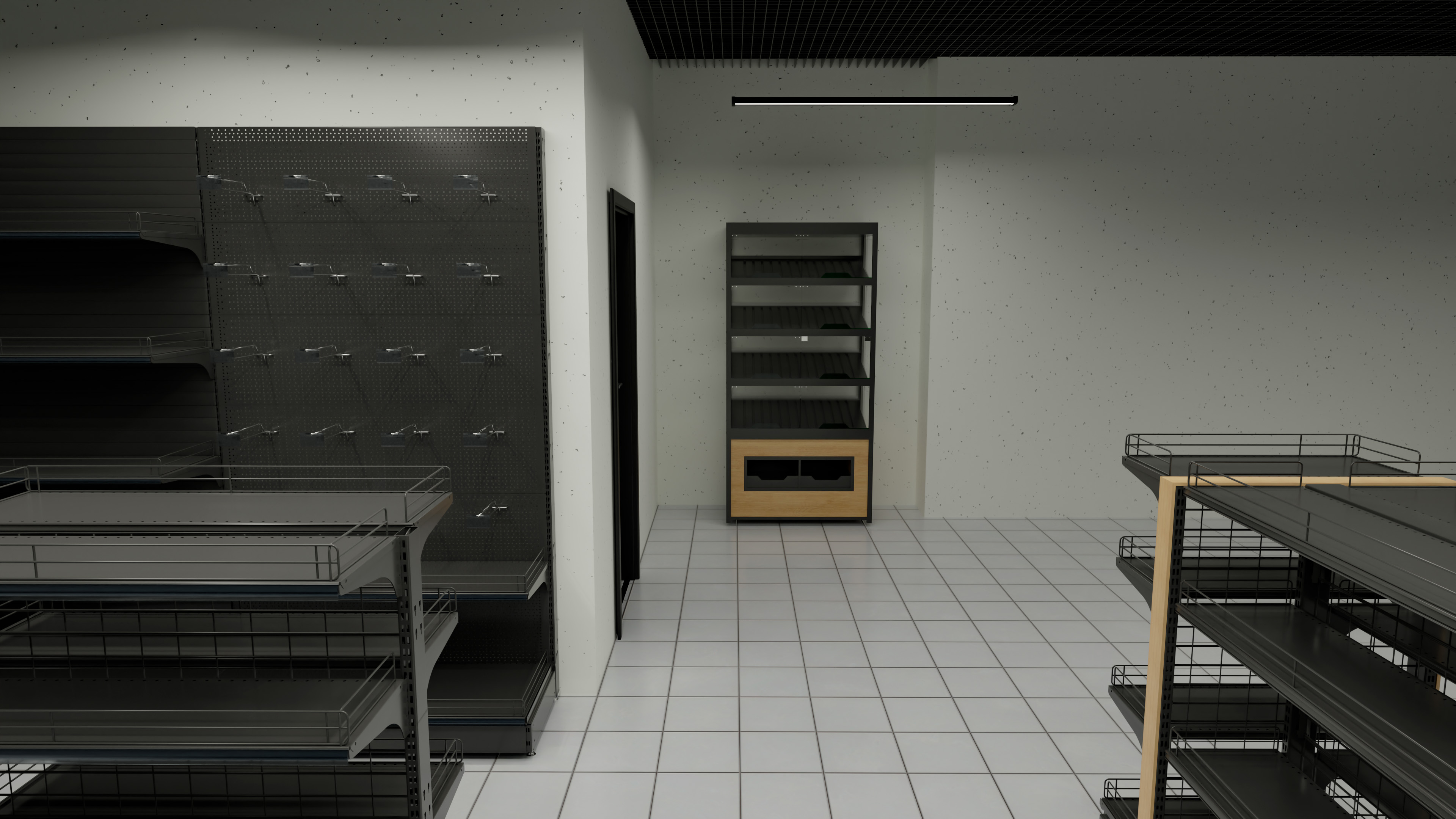 АЗС в темных тонах