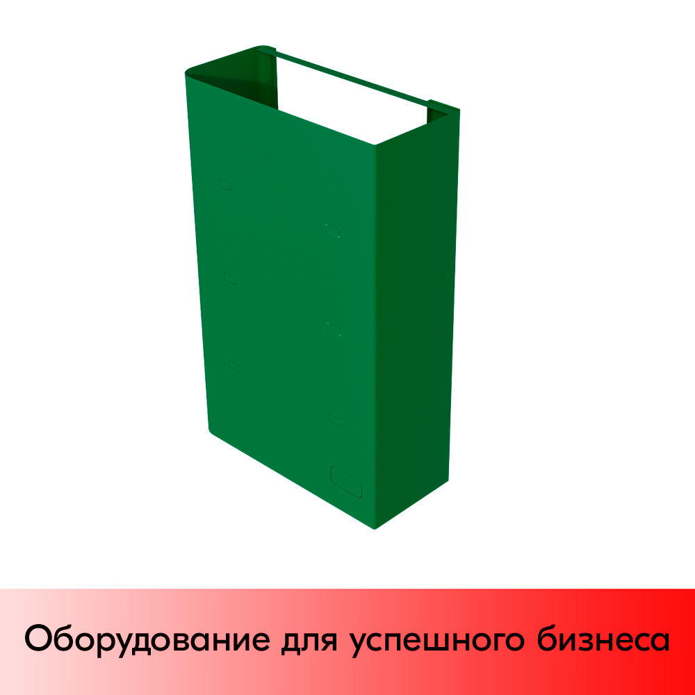 03_Тумба для кассового бокса МИНИМАРКЕТ и МИНИМАРКЕТ PLUS, RAL6029, Зеленый