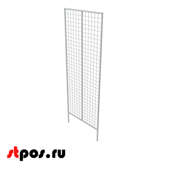 00_Сетчатый модуль двойной 1830х645 крашеный Белый