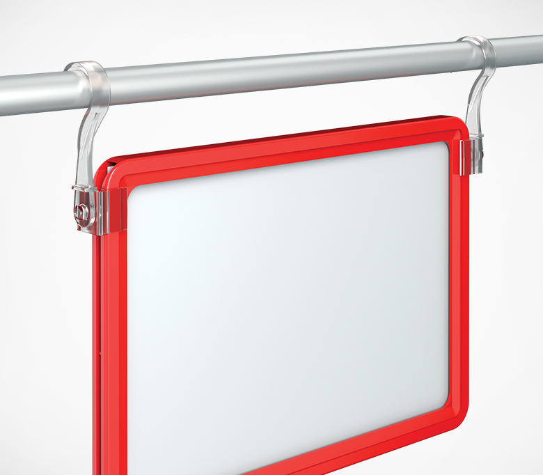 02_Крючок с подвижным основанием для подвешивания рамок на трубу TUBE HOOK