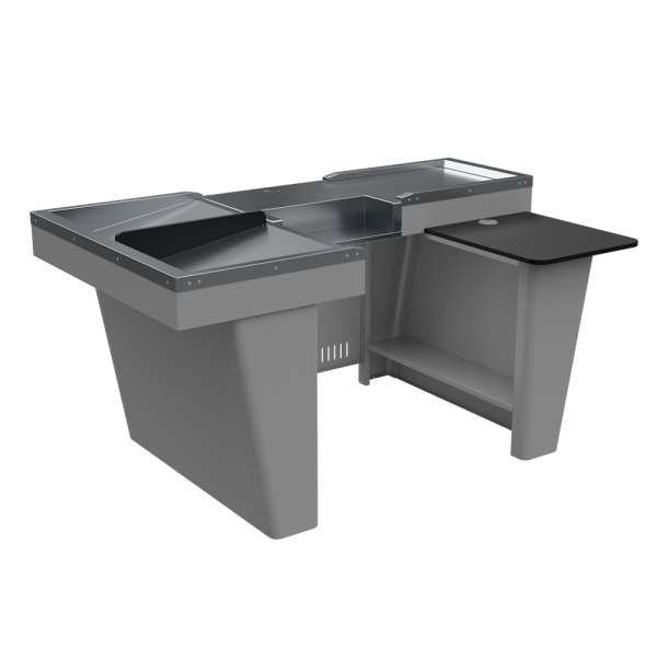 sk_Кассовый бокс Stream-XL-180 v3.0 (шлиф.нерж,вырезы ДЯ FT,МК 2Т,широкий накоп),RAL9022,Серый,Правый